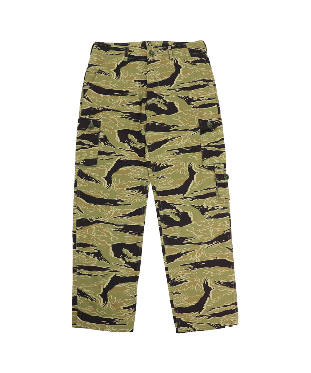 2023年第二ロット　ゴールドタイガーストライプ USカット トラウザーズ MADE IN JAPAN